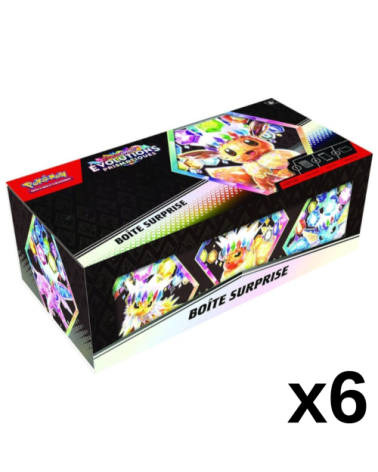 Case scellée Boîte Surprise Evolutions Prismatiques Pokémon Français [EV8.5]
