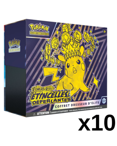 Case scellée ETB Etincelles Déferlantes Coffret Dresseur d'Elite Pokémon Français [EV08]