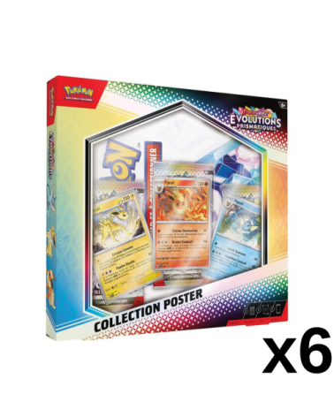 Case scellée Coffret Collection Poster Evolutions Prismatiques Pokémon Français [EV8.5]