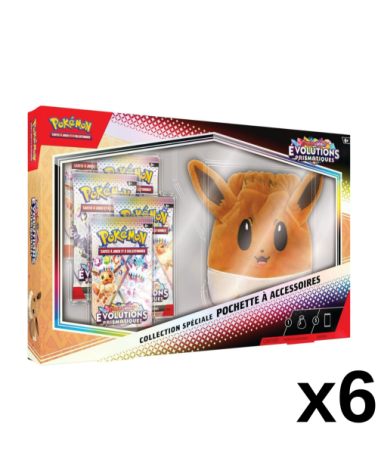 Case scellée Coffret Pochette à Accessoires Evolutions Prismatiques Pokémon Français [EV8.5]