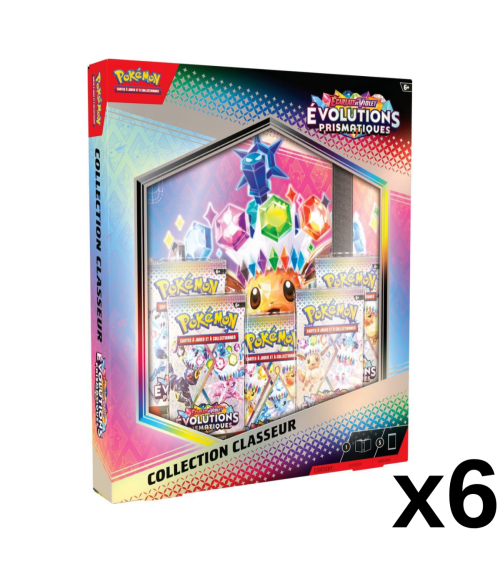Case scellée Coffret Binder Collection Evolutions Prismatiques Pokémon Français [EV8.5]