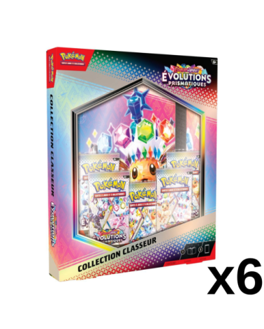 Case scellée Coffret Binder Collection Evolutions Prismatiques Pokémon Français [EV8.5]