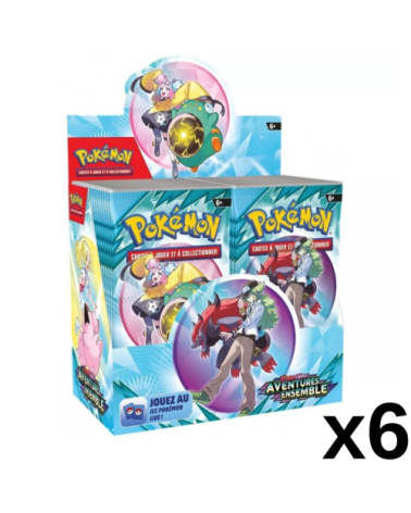 Case scellée Display Aventures ensemble Pokémon Français [EV09]