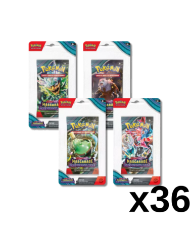 Case scellée Blisters Mascarade Crépusculaire Pokémon Français [EV06]