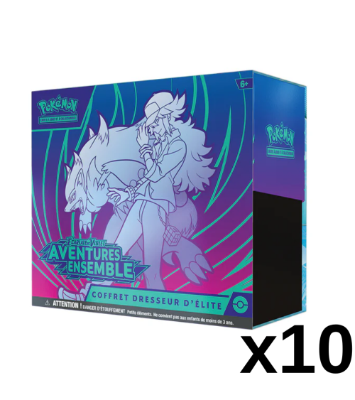 Case scellée  ETB Aventures Ensemble - Coffret Dresseur d'Elite Pokémon Français [EV09]