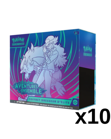 Case scellée  ETB Aventures Ensemble - Coffret Dresseur d'Elite Pokémon Français [EV09]