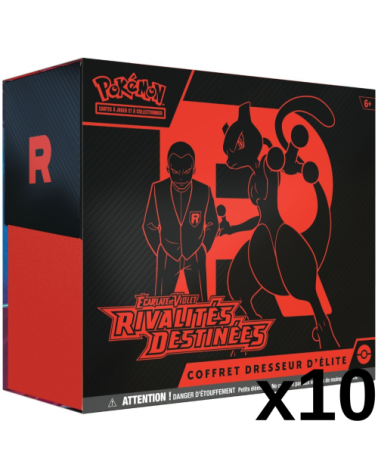 Case scellée ETB Rivalités Destinées - Coffret Dresseur d'Elite Pokémon Français [EV10]